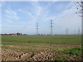 Fields towards Garthorpe