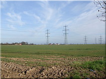 SE8518 : Fields towards Garthorpe by Glyn Drury