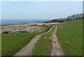 Byway across Bryn Mawr, Carmarthenshire