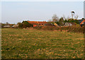 Farm buildings, near Coped Hall