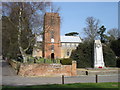 The church and war memorial, Grundisburgh