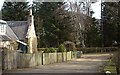 West entrance to Edinglassie Lodge