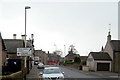 Prior Road, Forfar approaching its junction with Arbroath Road