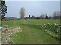 Footpath  over  South  Cave  golf  course