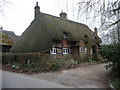 SU5846 : Dummer - Thatched Cottage by Chris Talbot