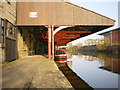 Eanam Wharf, canal side