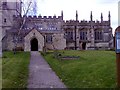 South entrance, North Marston parish church