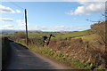 The road to Llanvair, Wales