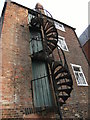 Spiral staircase on The Glory Hole