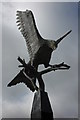 Red Kite sculpture, Llanwrtyd Wells