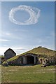 Cloud or con trail, Cranborne, Dorset