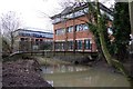 Footbridge over Seacourt Stream