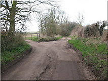 SK0902 : Junction of Moor Lane and Back Lane by Adrian Rothery