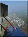 Gloucestershire Airport from the air