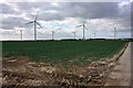 TA1357 : Wind and crops farmland by Peter Church