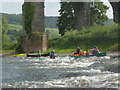 Wye rapid between bridges