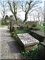 The churchyard at Llandyfrydog