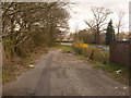 Verwood: old course of Station Road