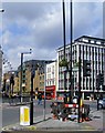 Road junction Westminster bridge Road and Kennington Road