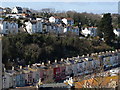 Terrace on Glenmore Road and houses above