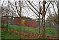 Electrical sub station on the edge of Grosvenor Recreation Ground