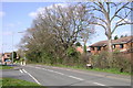 Housing in Stephenson Close off Old Milverton Road, Leamington Spa