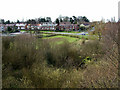 Roundabout on the edge of Stowmarket