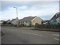 Modern bungalows at Llanbedrgoch