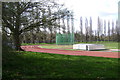 SP3065 : Edmondscote Athletics Track, Leamington Spa by Robin Stott