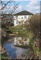 Stream and house, Debenham