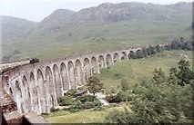 NM9081 : Steam Train travelling on Glenfinnan Viaduct from Mallaig to Fort William by Elliott Simpson