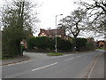 Junction of Burntwood Road and Pingle Lane