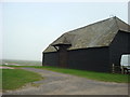 Barn with weather vane