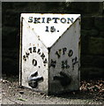 Pateley Bridge Milepost