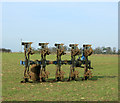 2009 : Plough in a field