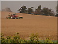 Tractor at work, Stanley