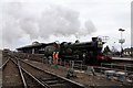 Earl of Mount Edgcumbe leaves Didcot station