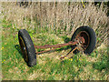 Wheels and axle, near Purton