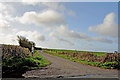 Track to Gowlog Farm north west of Llancarfan