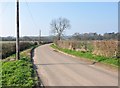 Tye Green Road looking west