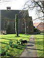 Access path to St Cross, from Wilstone High Street