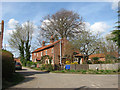 Crossroads in the village of Brampton