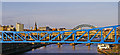 NZ2463 : Tyne Bridges, Gateshead by Christine Matthews