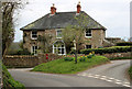 Howleigh Cottage and postbox