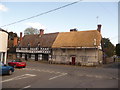 Potterne: thatch undergoing work