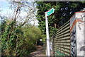 Footpath Signpost, Saxon Shore Way