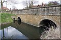 The River Ock flows under The Ock Bridge in Abingdon