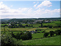 Carmarthen from Trevaughan Hill