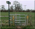 Leicestershire Round Public Footpath to Hoby