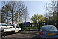 Entrance to Riverside Primary & Nursery School, St Edmunds Way